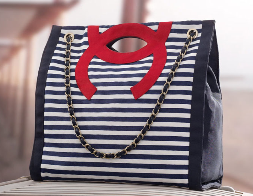 Striped Chanel Bag from Cruise 2010