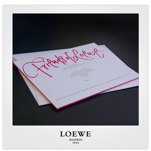 Paris Fashion Week: Loewe Spring/Summer 2012