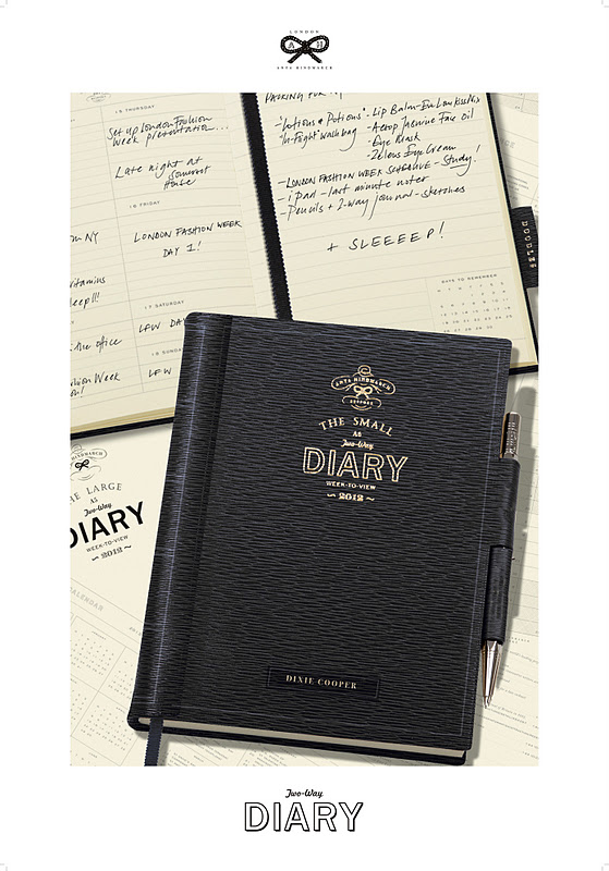 Christmas Gift Idea #4: Anya Hindmarch Diary Cum Notebook