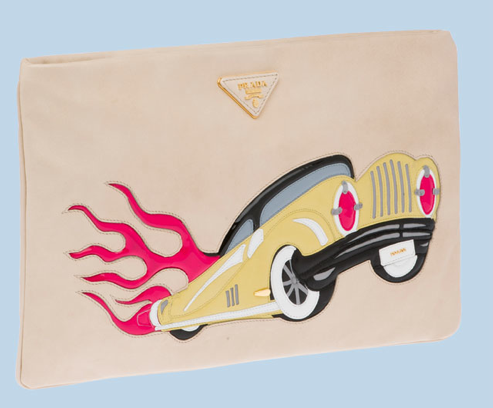 Prada's S/S 2012 Car Clutches are All Kinds of Wonderful!