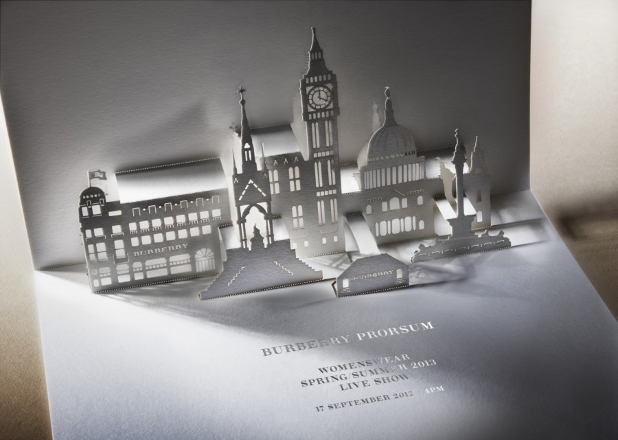 #LFW Your Invitation to Burberry's Spring/Summer 2013 Show
