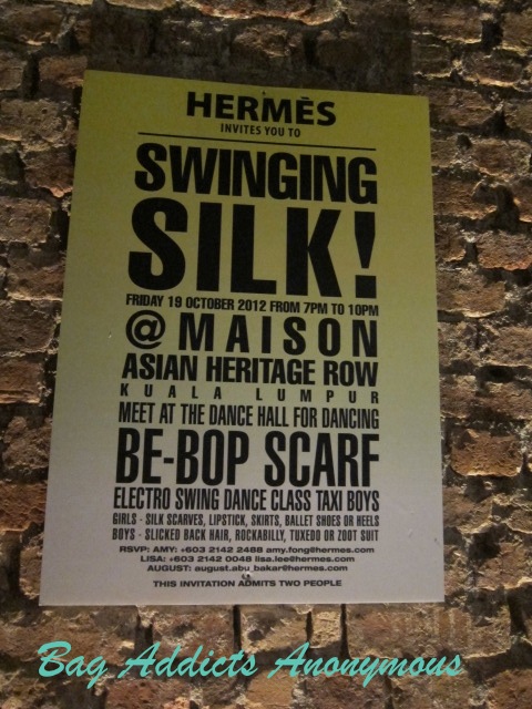 Event Post: Hermès "Swinging Silk" VIP Party!