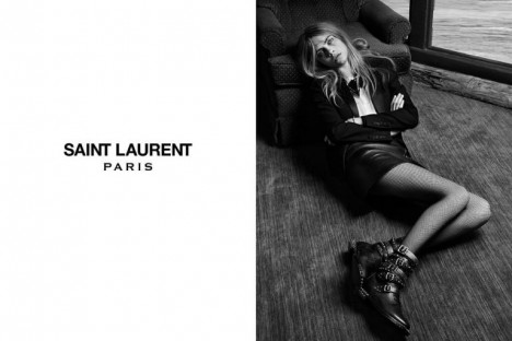Newsflash: Saint Laurent's Fall 2013 Ad Campaign Starring Cara Delevingne!