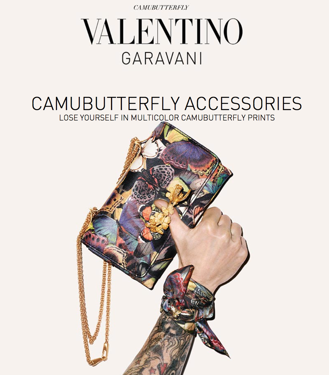 Valentino's CamuButterfly
