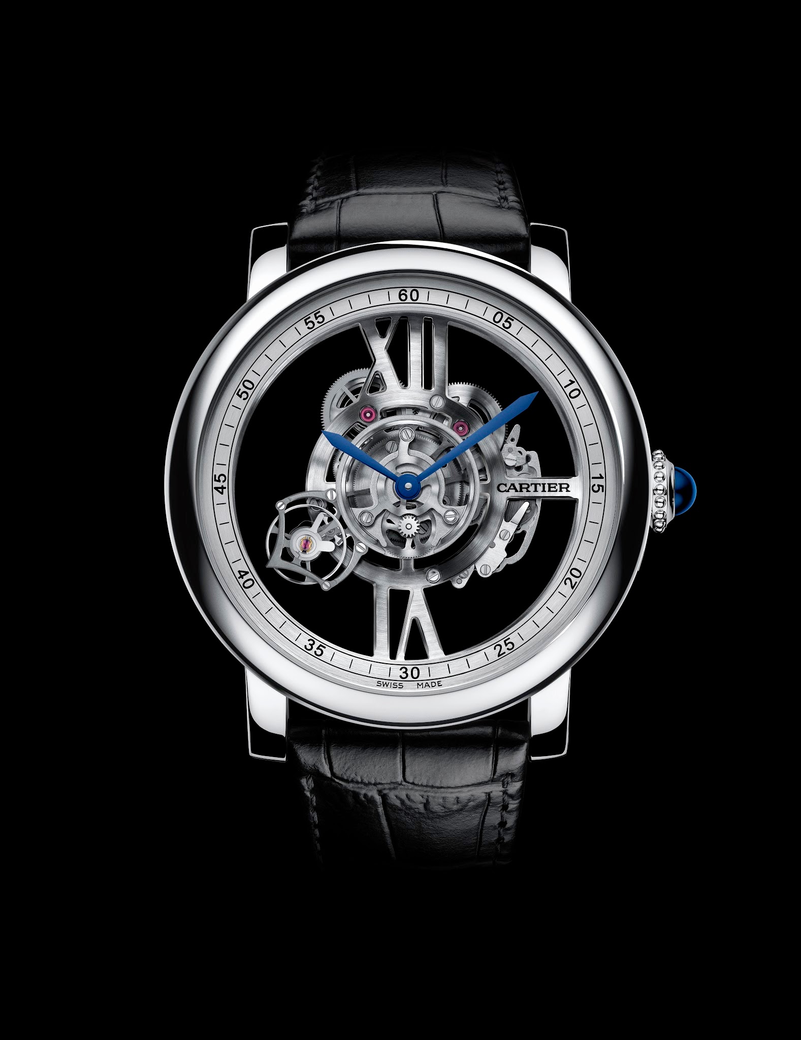 Cartier Rotonde de Cartier Astrotourbillon & Ronde Louis Cartier Filigree Watches