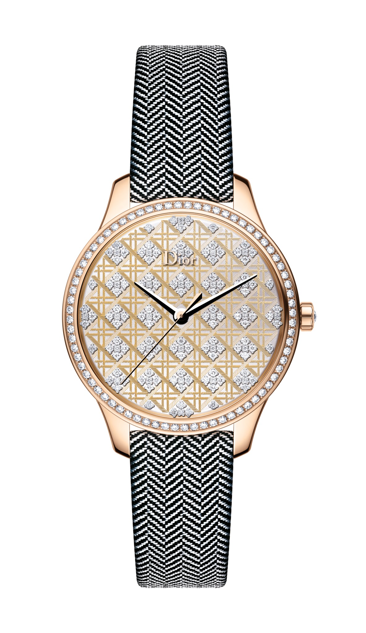 Dior's VIII Montaigne Tissage Précieux Limited Edition Timepiece