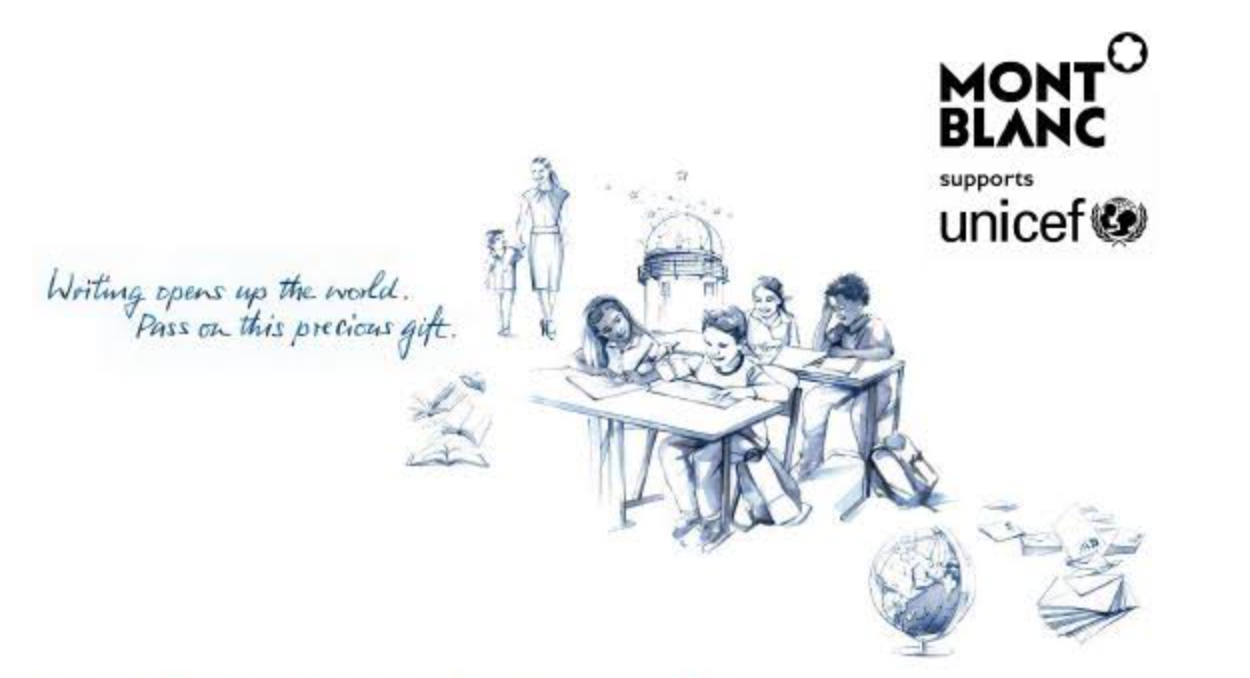 Montblanc For UNICEF "Writing Is A Gift" Limited Edition Collection