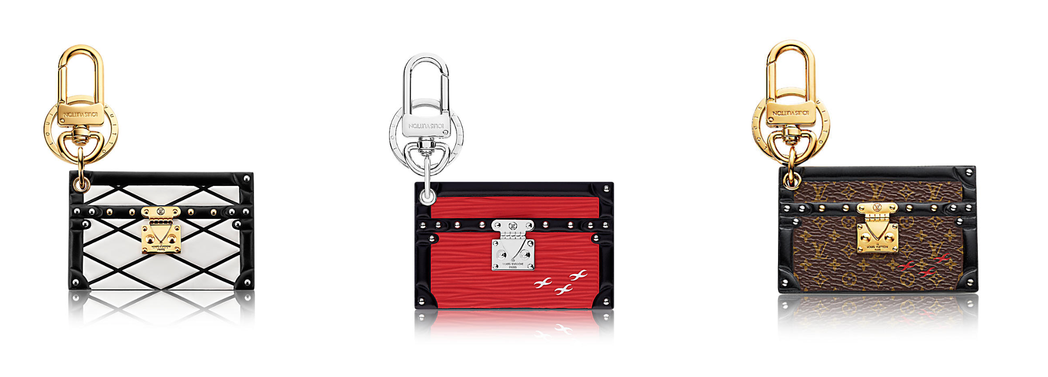 Louis Vuitton's Petite Malle Key Fobs/Bag Charms