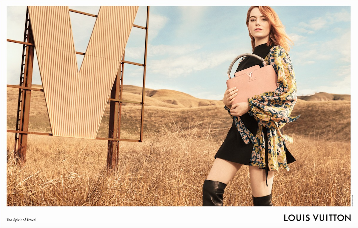 Louis Vuitton's PreFall 18 Campaign Starring Emma Stone