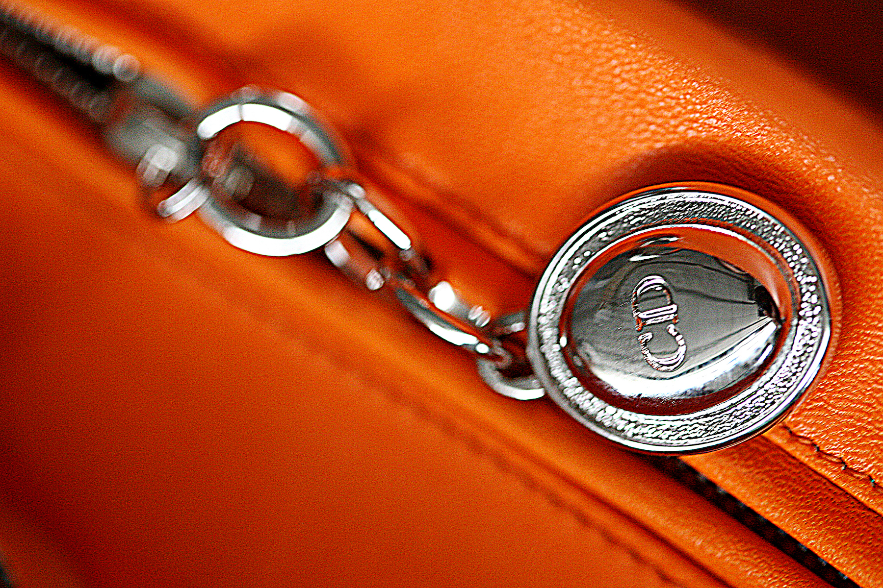 Lady Dior Zipper Detail