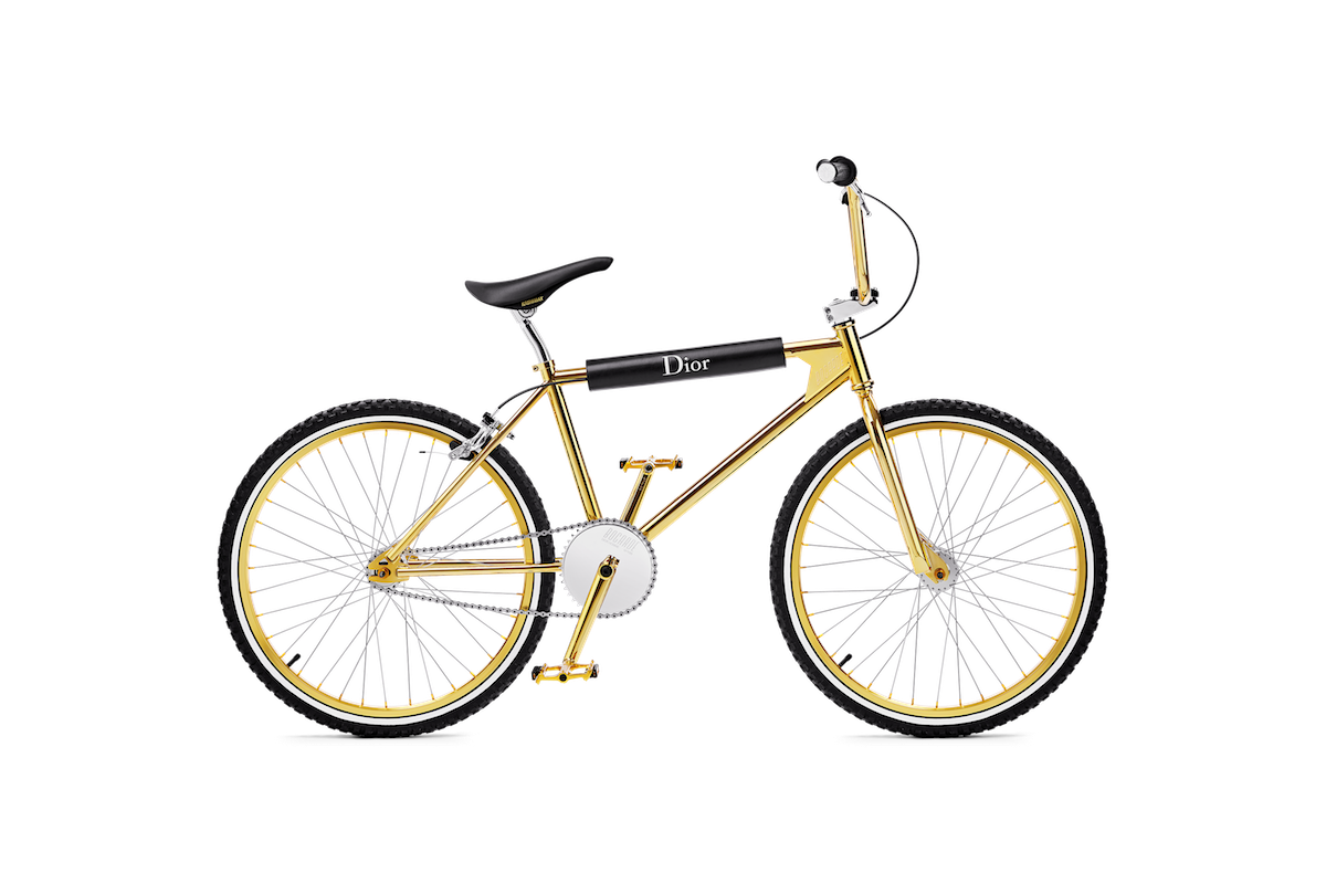 Dior Homme Limited Edition Gold BMX Closeup Limited Edition 