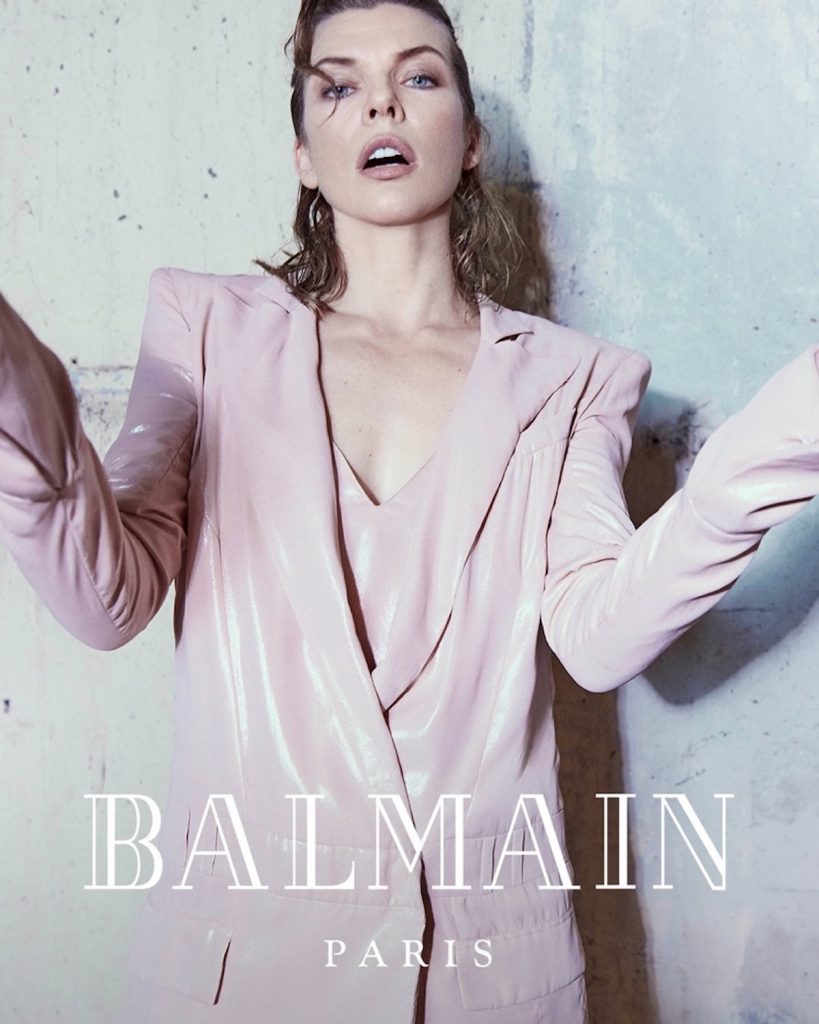 Balmain-FW18-Campaign-Milla-Jovovich-11