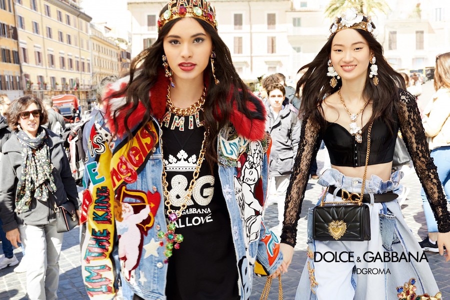 Dolce & Gabbana FW18 campaign