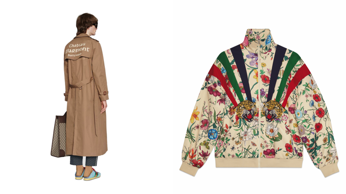 Gucci Chateau Marmont Trench Bomber