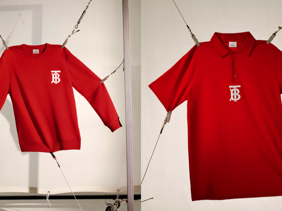 Burberry B Series January 2019 Sweater and Polo Shirt