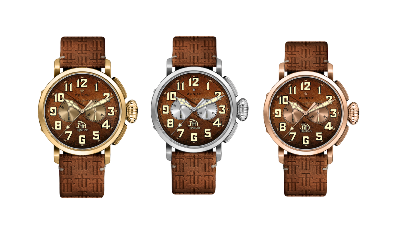 Watches Wednesday: Zenith's Trinidad Cigar 50th Anniversary Timepieces