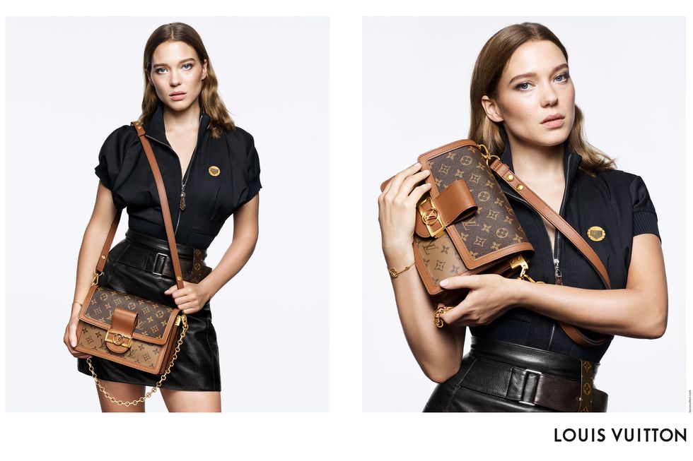 Louis Vuitton New Classics Campaign Lea Seydoux Dauphine Bag