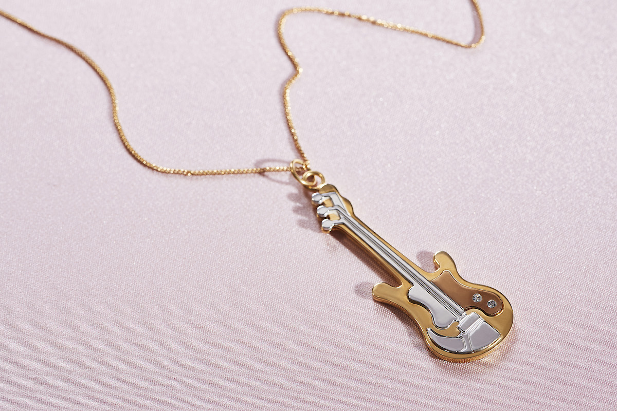 Prada Fine Jewellery Electric Guitar necklace