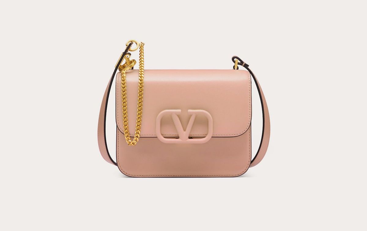 Valentino V-Ring Shoulder Bag Small