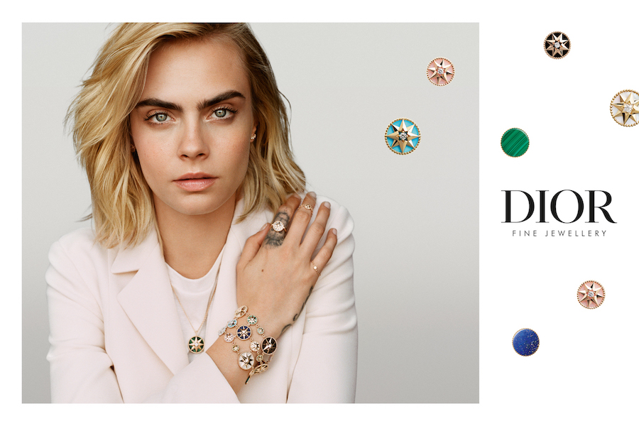 Cara Delevingne Dior Rose Des Vents Campaign