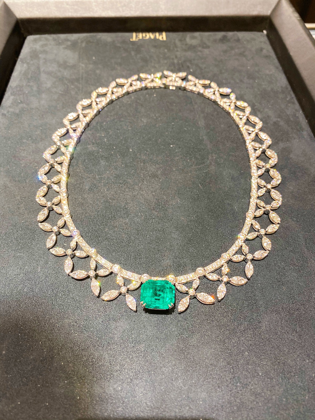 Piaget High Jewellery Emerald Necklace