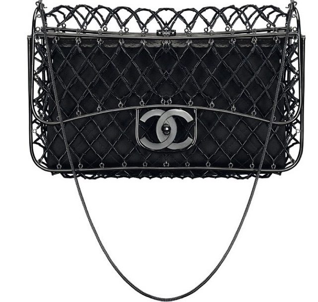 Chanel Cage Flap Bag Spring Summer 2013