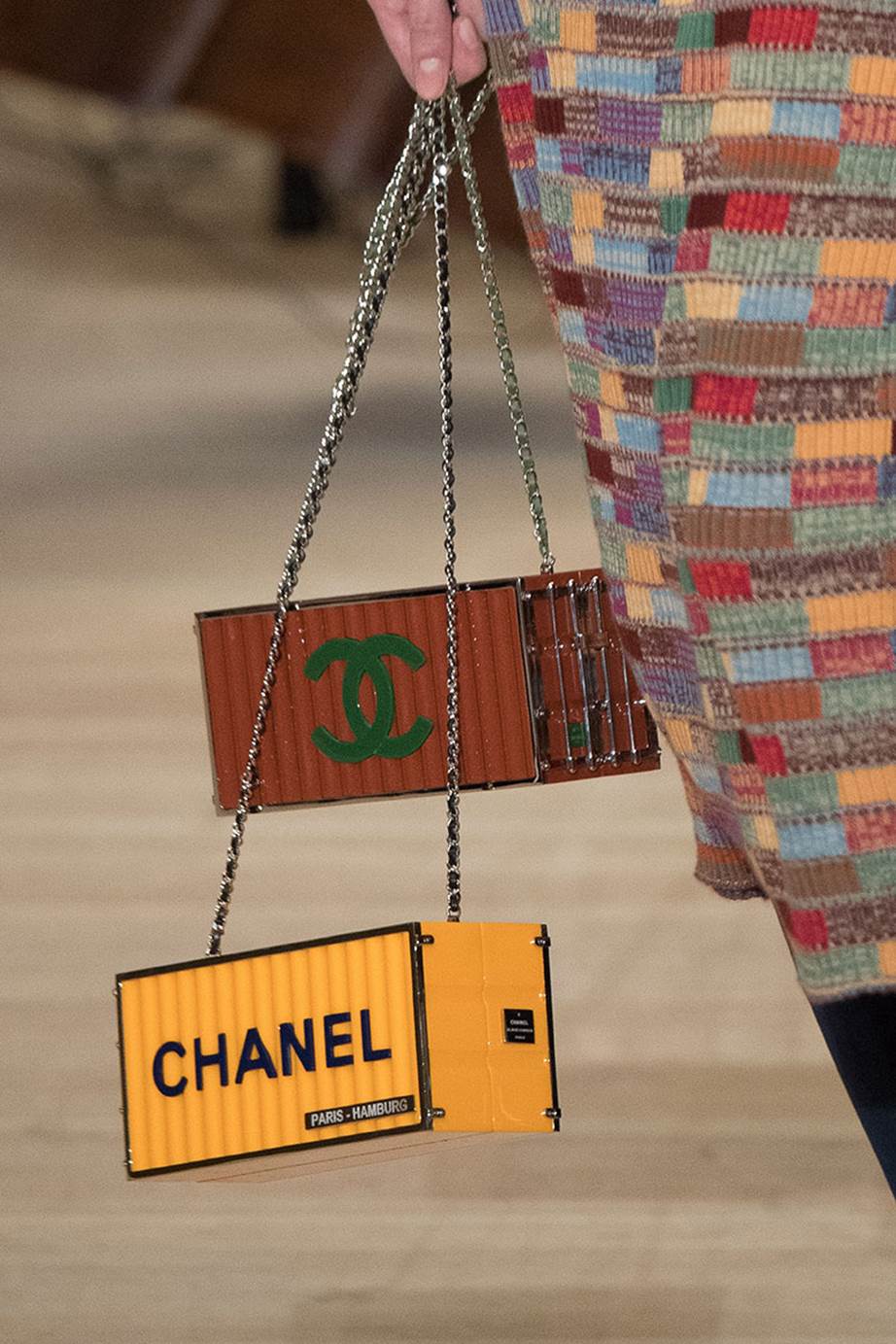 Chanel Shipping Containers Minaudiere Paris-Hamburg Metiers d'Art 2018