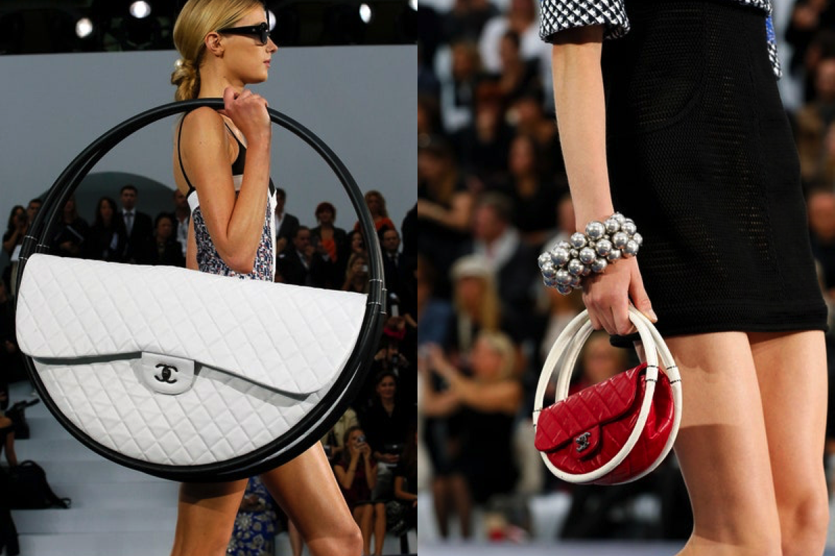 Chanel Hoop Flap Bags Spring Summer 2013