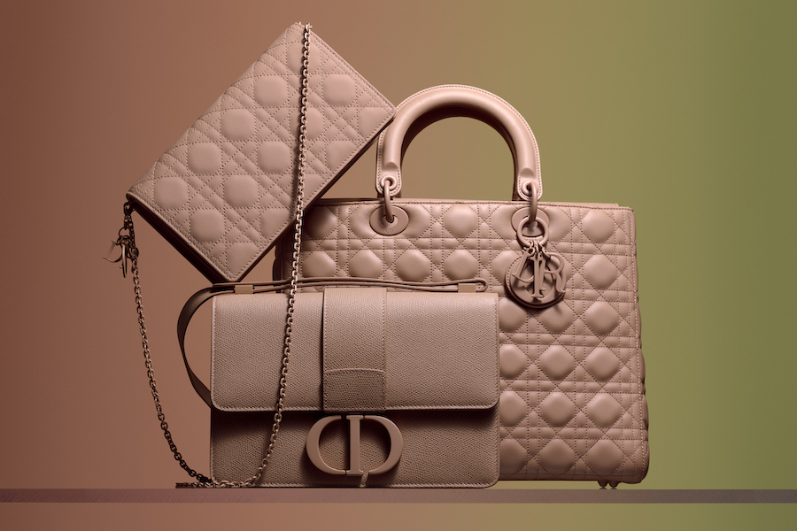 Dior Ultra Matte Dusky Pink WOC, 30 Montaigne Bag, Lady Dior