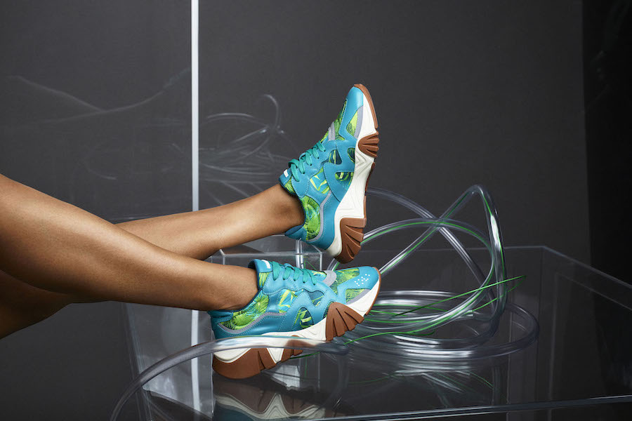Versace Squalo Sneaker SS20 June Print Women's