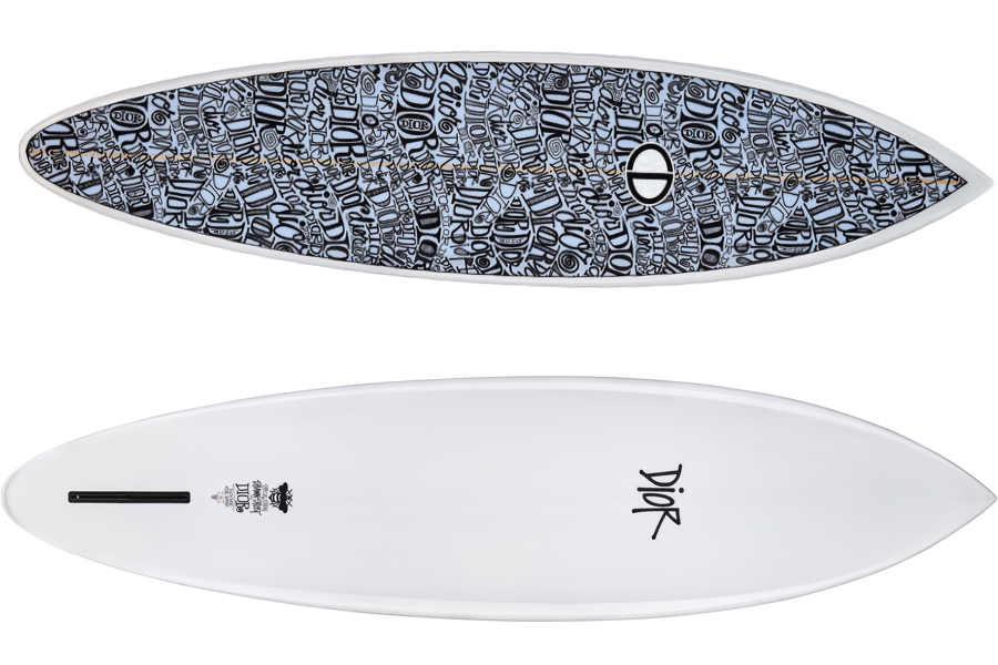 Dior x Stussy Limited Edition Surfboard Men's Fall 2020
