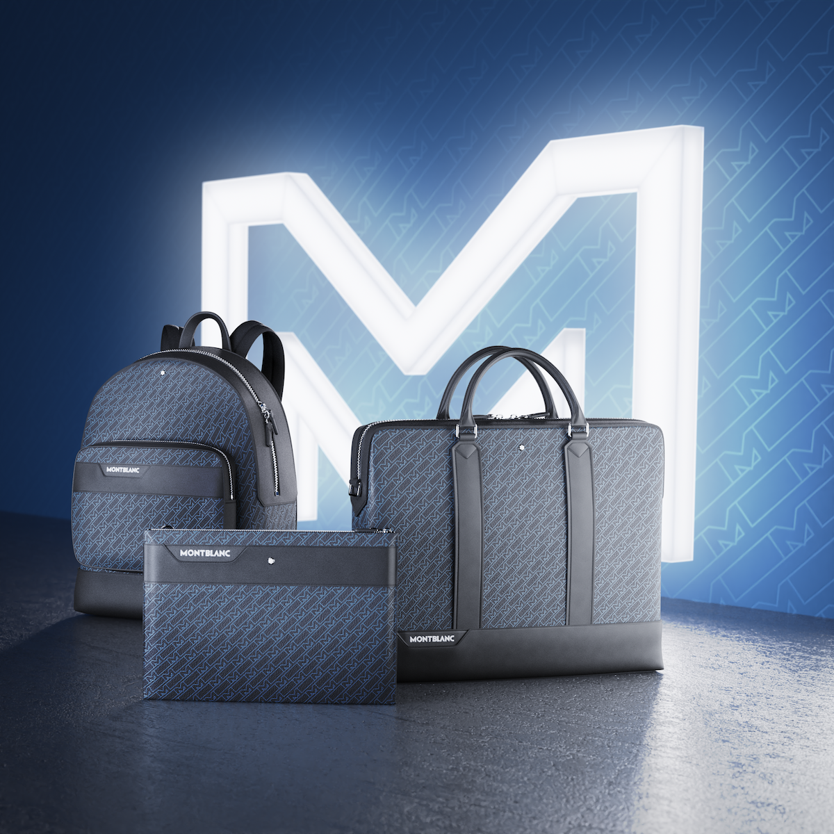Montblanc Launches Monogrammed Bags