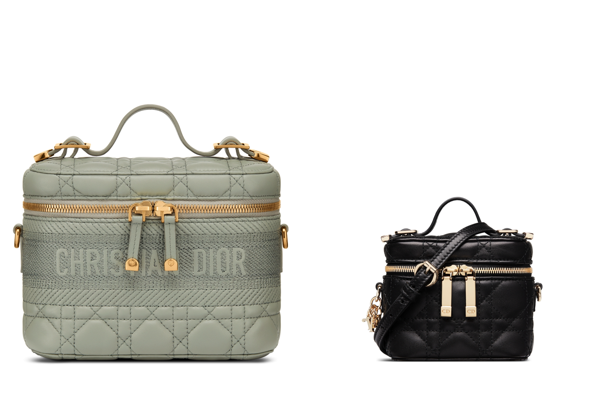 Dior Leather Vanity Bags and Lady Dior Vanity Bag