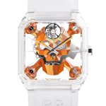 Bell & Ross BR 01 Cyber Skull Sapphire Only Watch Orange Limited Edition 2021