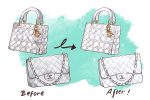 3 Simple Steps To Remove Colour Transfer, Dirt, and Stains on White Leather Luxury Bags